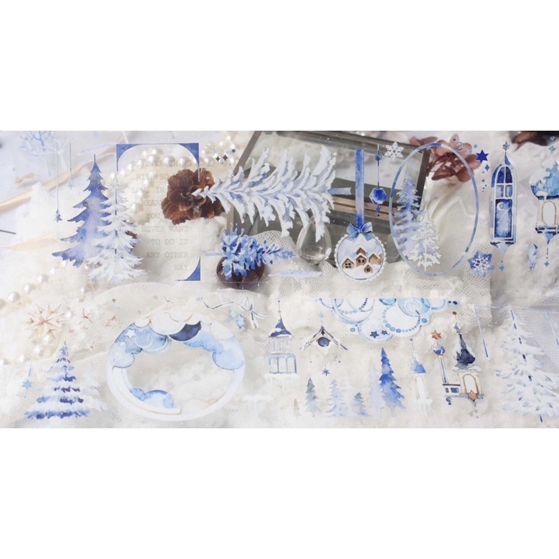 

TimeGrid Let it Snow Washi & PET Tape