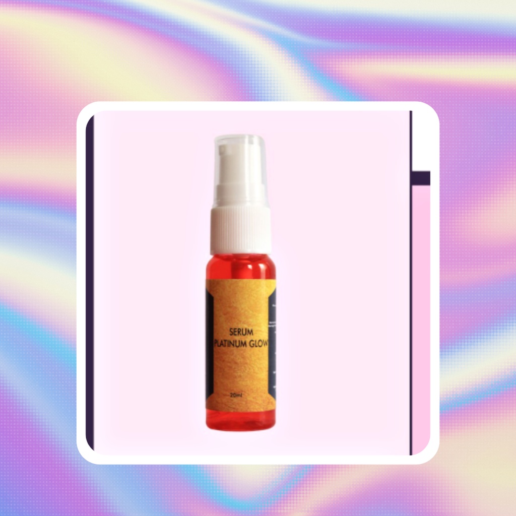 SERUM PLATINUM GLOW/luxury/ serum glowing/serum wajah/whitening/serum
muka/pemutih