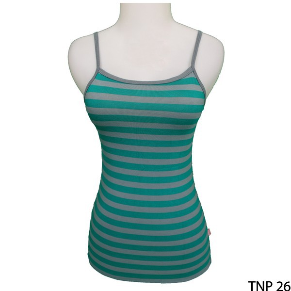 Tank Top Hot Spandek Hijau-Abu – TNP 26