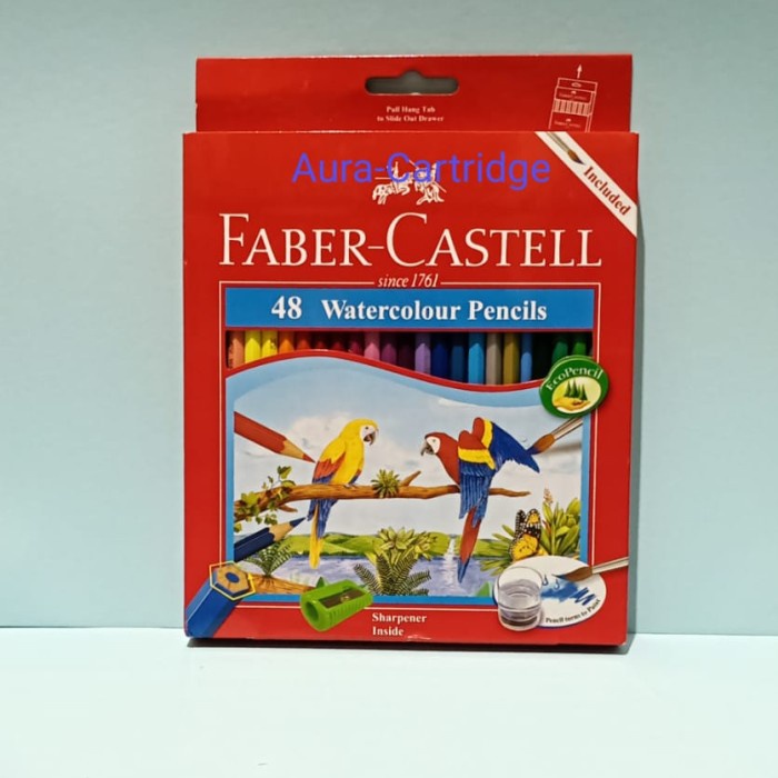 

Dijual Pensil Warna Faber-Castell 48 Water Colour Original Promo