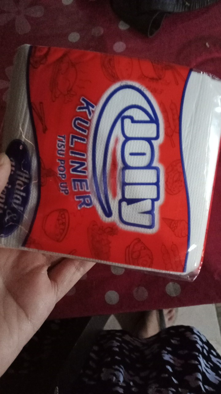 Tisue Jolly Kuliner Pop Up 100 Sheets