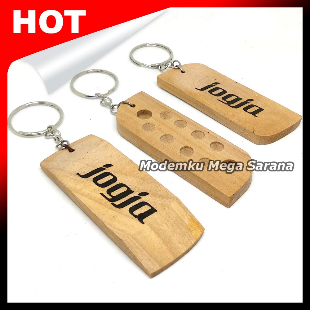 Souvenir Gantungan Kunci Jogja GTK16 - Oleh Oleh Khas Jogja - 20pcs