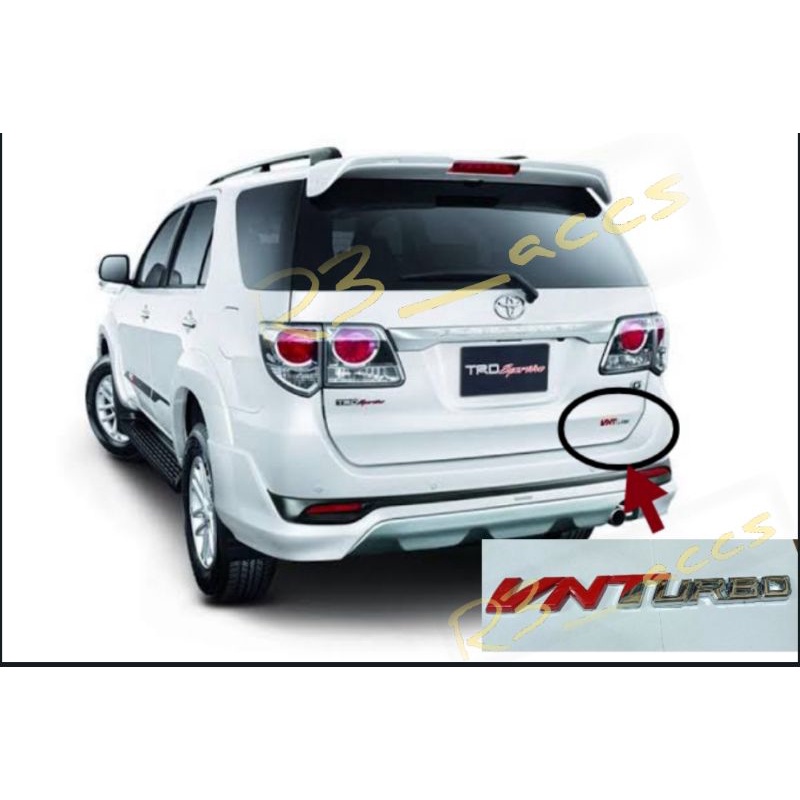 Emblem tulisa vnt turbo