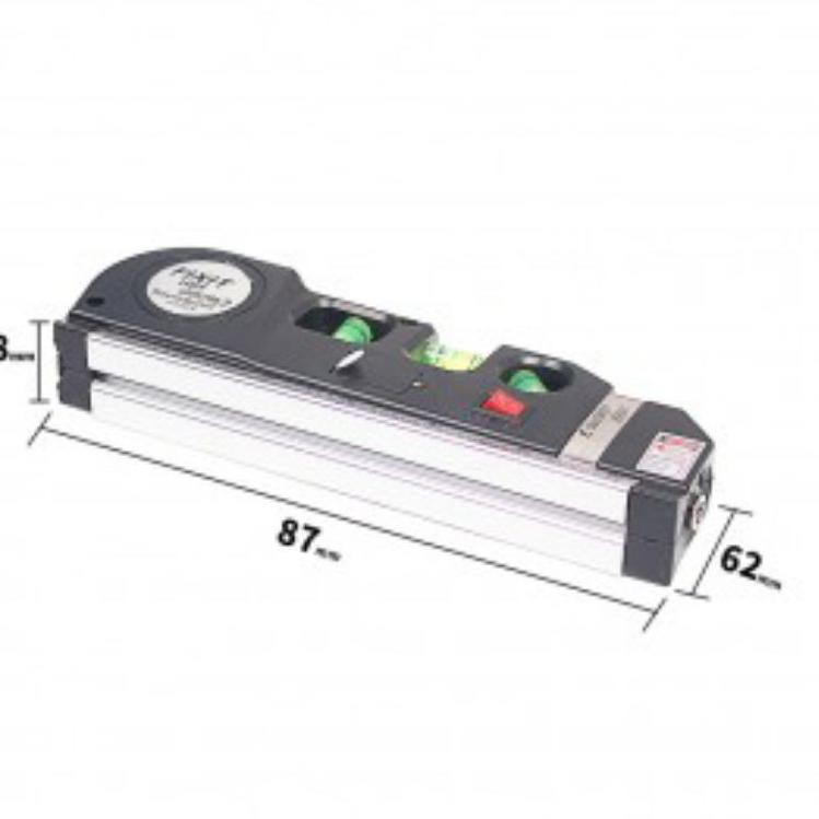 

LEVELPRO3 Penggaris Laser Horizontal Vertical 250CM + Waterpass - TL243 - Black (ART. Y)