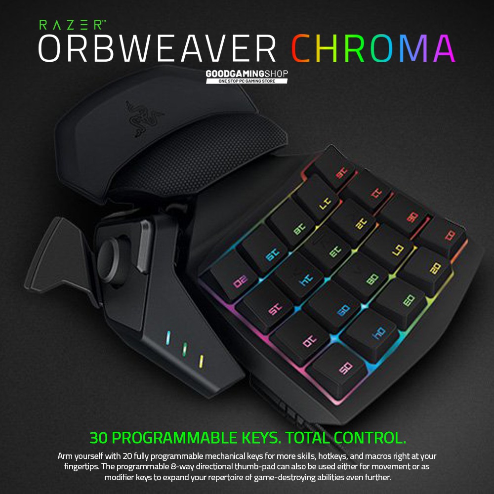 Razer Orbweaver - Gaming Keypad