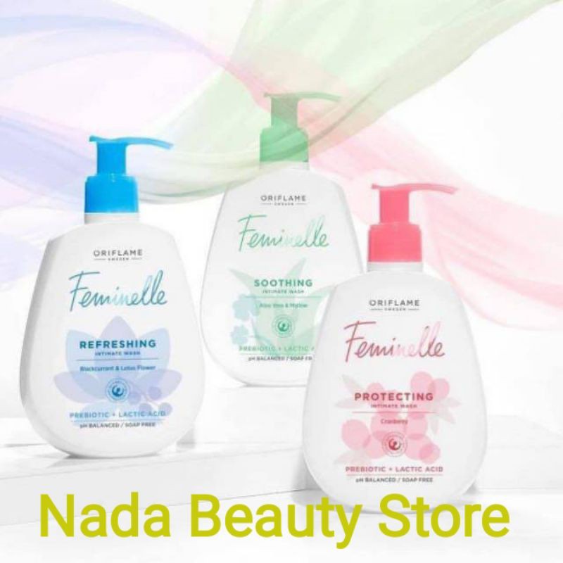 Feminelle Protecting Intimate Wash Cranberry/Teens Gentle Intimate Wash Wild Pansy/ Special Care+