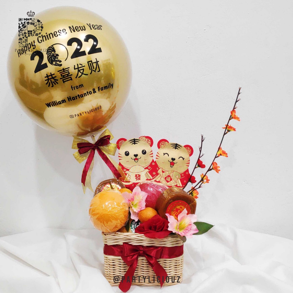 

SET C - IMLEK FRUIT BALLOON PARCEL BUNGA PERLENGKAPAN KADO GIFT HADIAH TAHUN BARU HAMPERS IMLEK GONG XI FA CAI UNIK BUAH BUKET PARSEL BUNGA