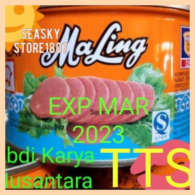 

[ MALING KALENG 397GR DAGING BABI MALING MA LING PORK LUNCHEON 397 GR - NO BUBBLE WRAP]
