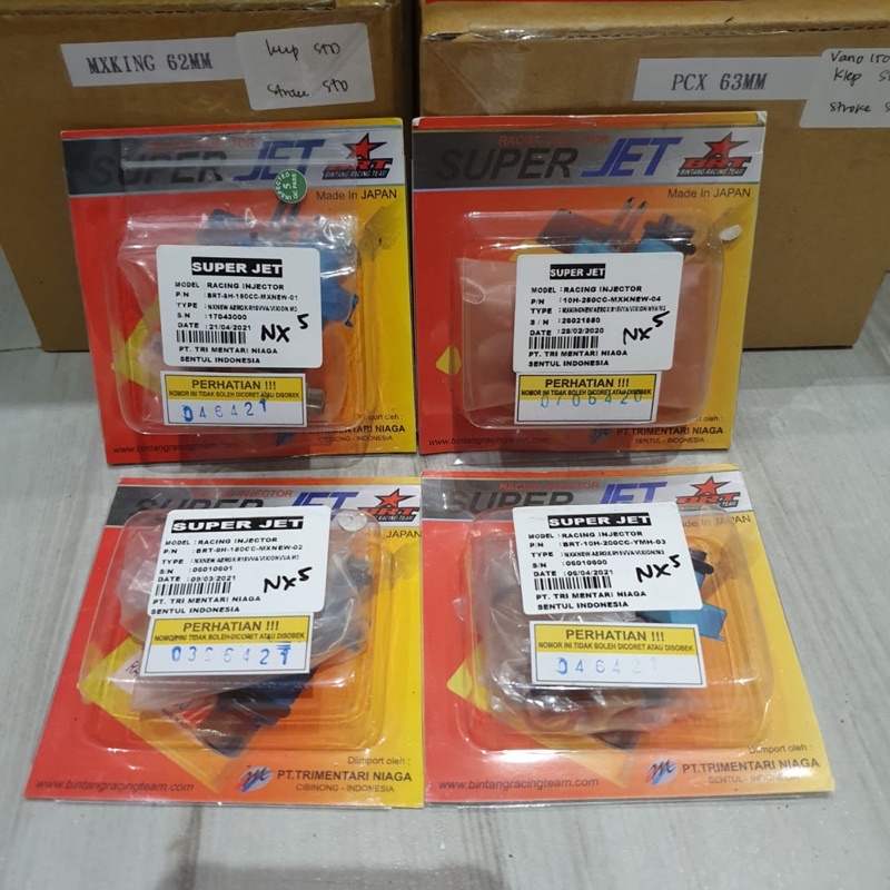 Injektor BRT Yamaha Aerox / R15 VVA / Vixion / Mx New