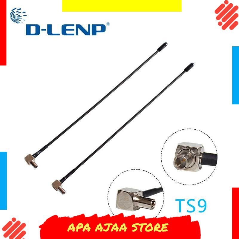 Terlariss !! Dlenp External Antena 4G LTE TS9 Connector 700-2700mhz 5dBi - A27024