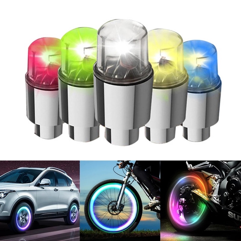 Lampu Neon LED Anti Air Untuk Jari-Jari Sepeda / Motor