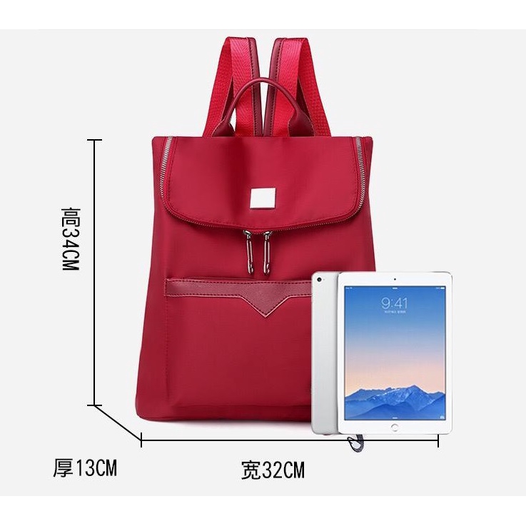 MV_Marvelouz mv80629 Tas ransel batam dan tas import wanita model Ransel 1kg bisa 2 tas EL 629