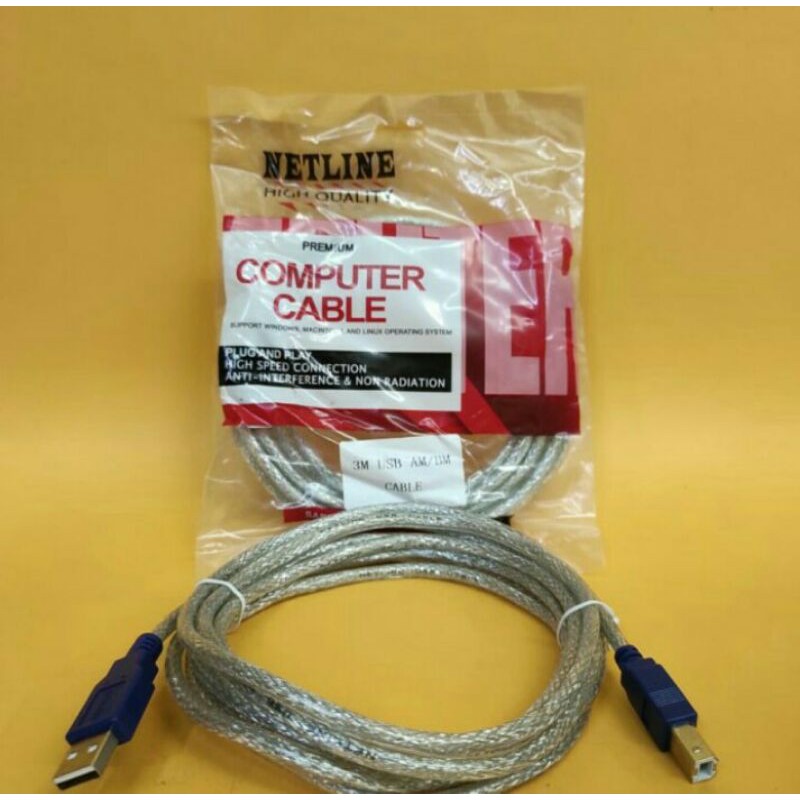 Kabel USB Printer A-B