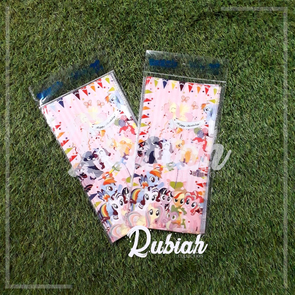 

Plastik OPP Ulang Tahun S Little Pony