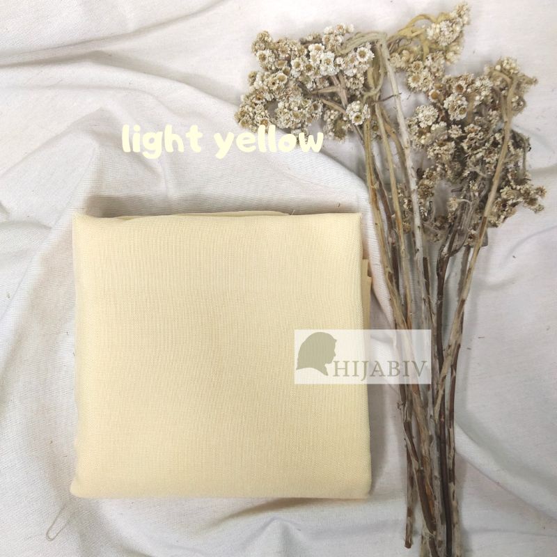 SEGI EMPAT PARIS PREMIUM FINISHING JAHIT TEPI ANTI LETOY (FREE POUCH)-PREMIUM LIGHT YELLOW