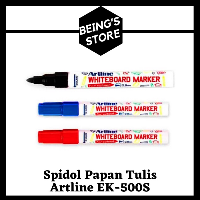 

SPIDOL PAPAN TULIS WHITEBOARD MARKER ARTLINE EK-500S