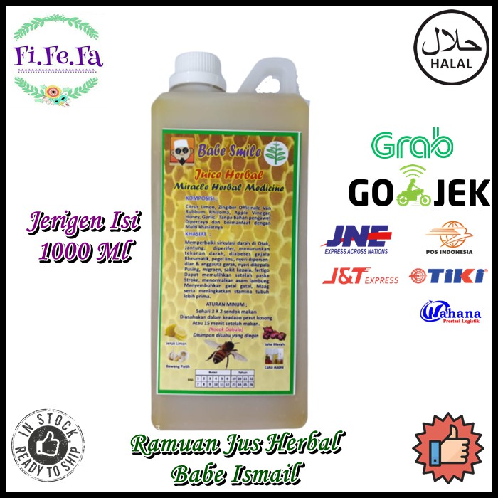 

Ramuan herbal jus bawang putih madu lemon jahe merah cuka apel sehat