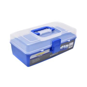 ACE Masterspace BLU CASE 13INC Tool Box/Kotak Perkakas Plastik Biru 33 Cm