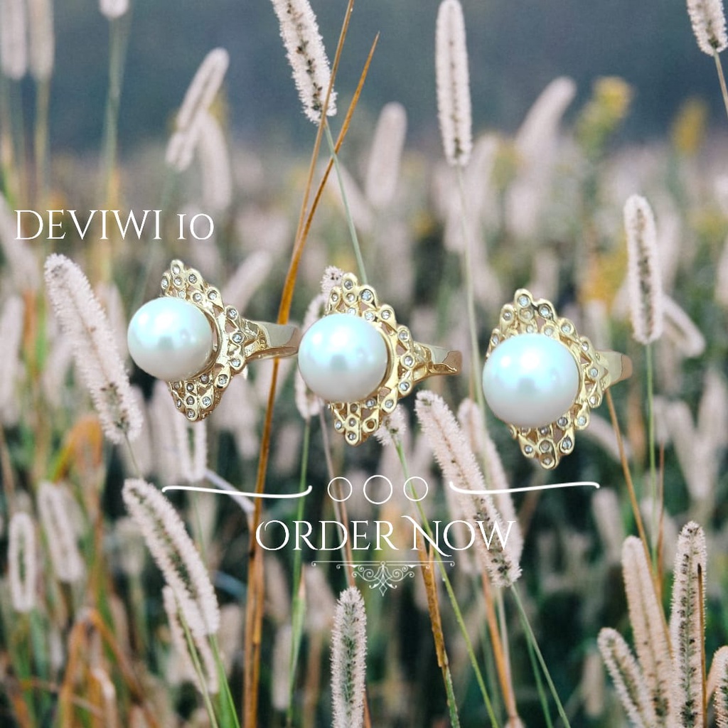 Cincin Wanita Titanium / Cincin Wanita / Cincin Titanium Wanita Deviwi 10