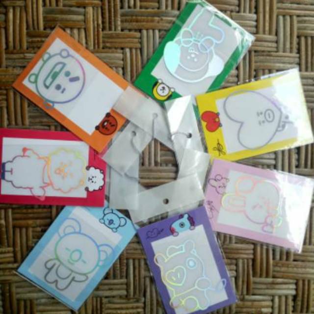 BT21 Stiker Hologram