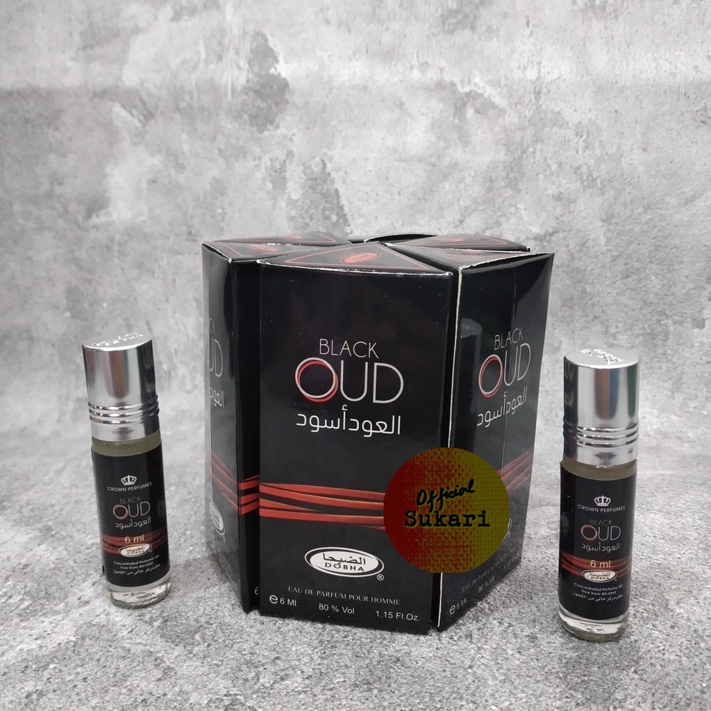 DOBHA PARFUM BLACK OUT 6 ML / PARFUM BLACK OUT ROLL ON