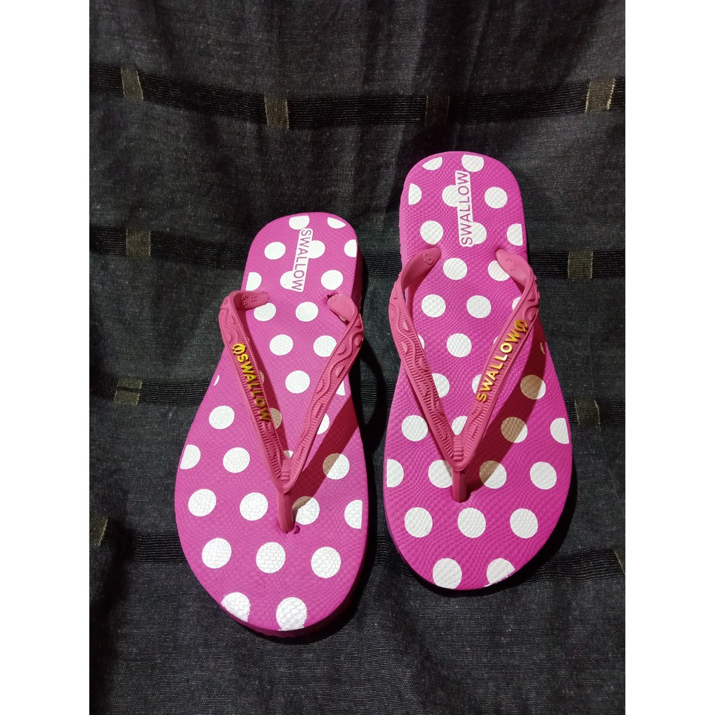 SANDAL JEPIT SWALLOW NICE POLKADOT sendal wanita sendal karet sandal jepit wanita sandal karet senda