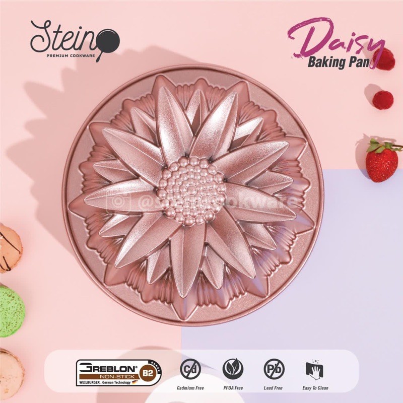 Stein Cookware Baking Pan (Daisy / Crystal)