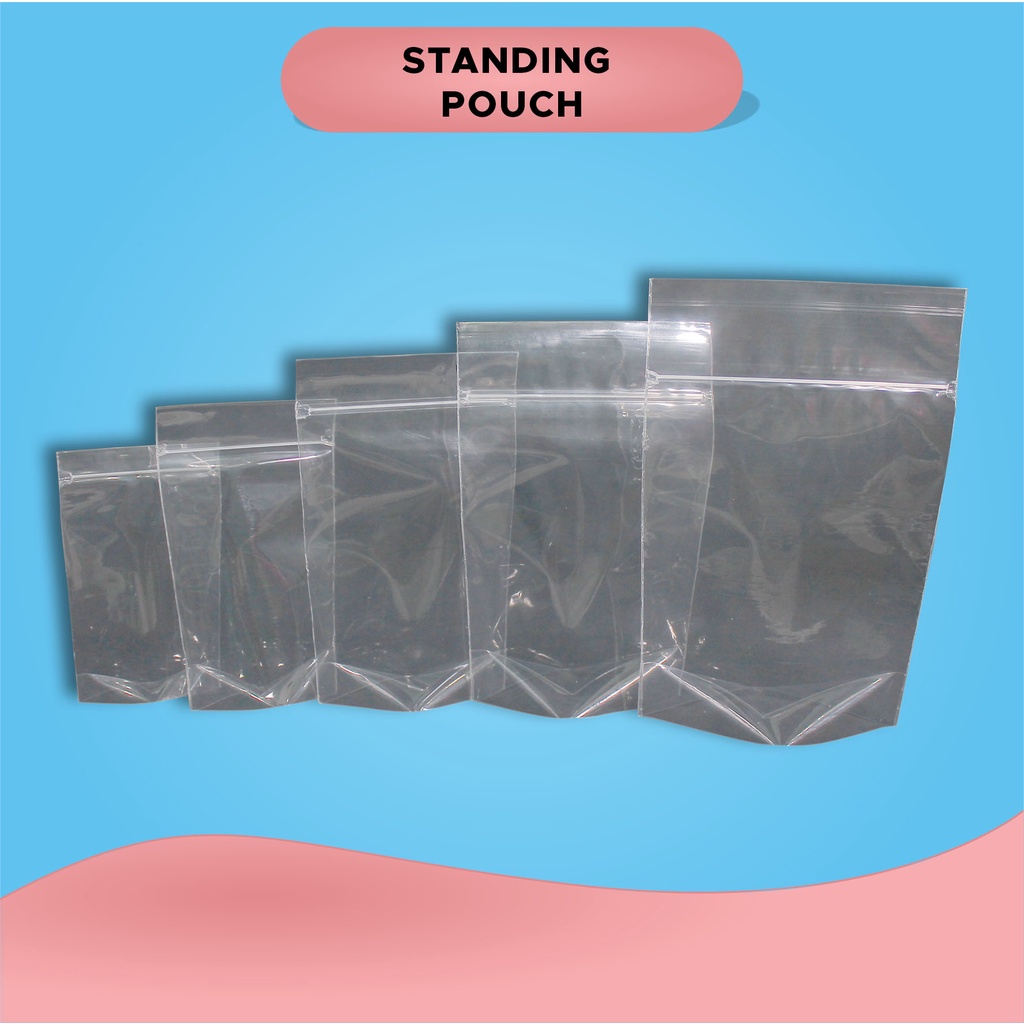 Plastik PP Standing Pouch 9x15cm