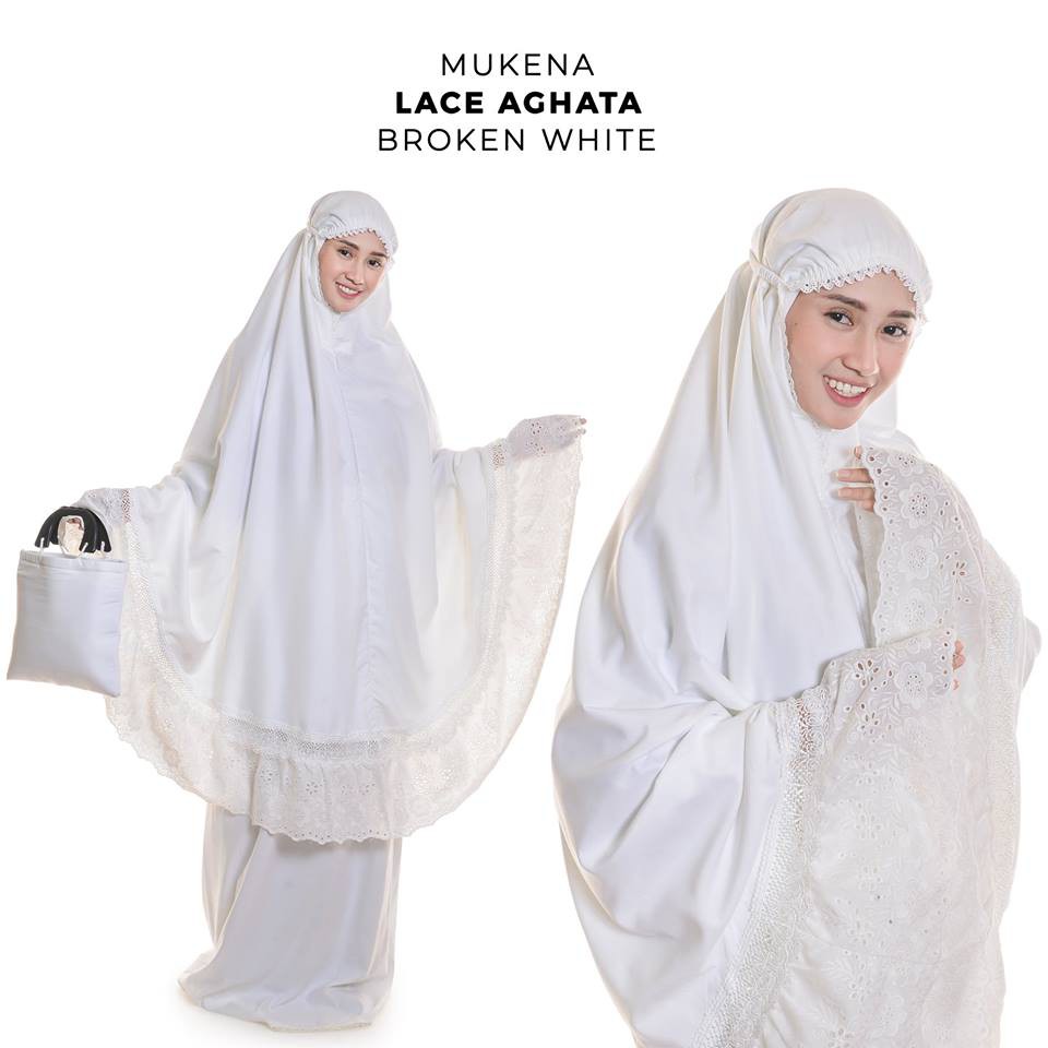 Mukena Dewasa Katun Lace Aghata