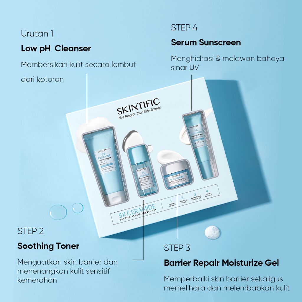 SKINTIFIC REPAIR KIT 5X CERAMIDE BARRIER