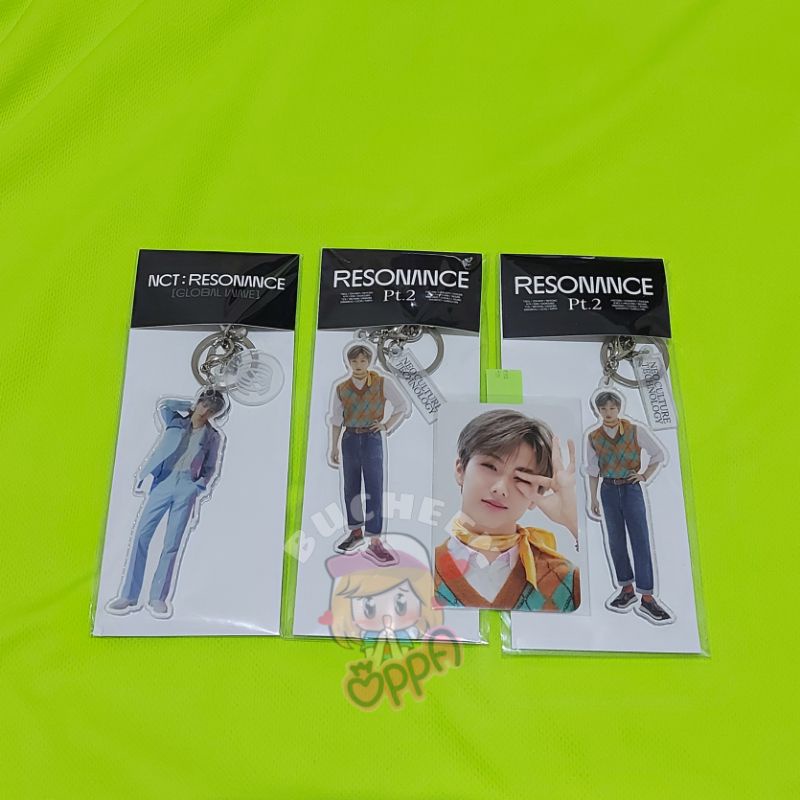 ACRYLIC KEYRING RESONANCE PT. 2 & BEYOND LIVE + JISUNG PHOTOCARD PC