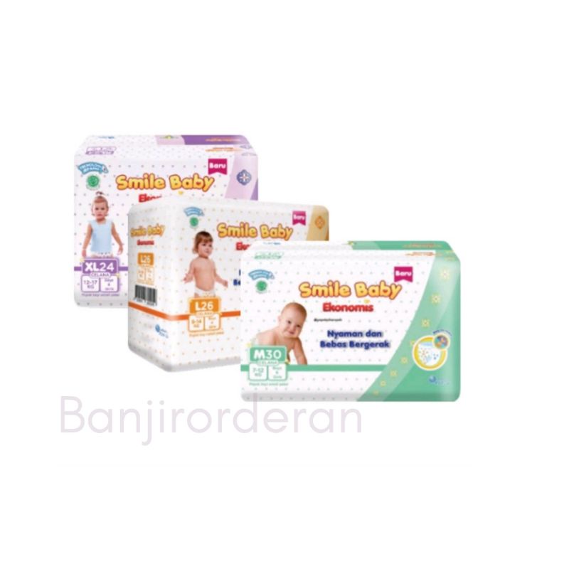 GOON GOO.N SMILE BABY Ekonomis M 30 / L 26 / XL 24 popok sekali pakai baby pants lovelymama lovelyma
