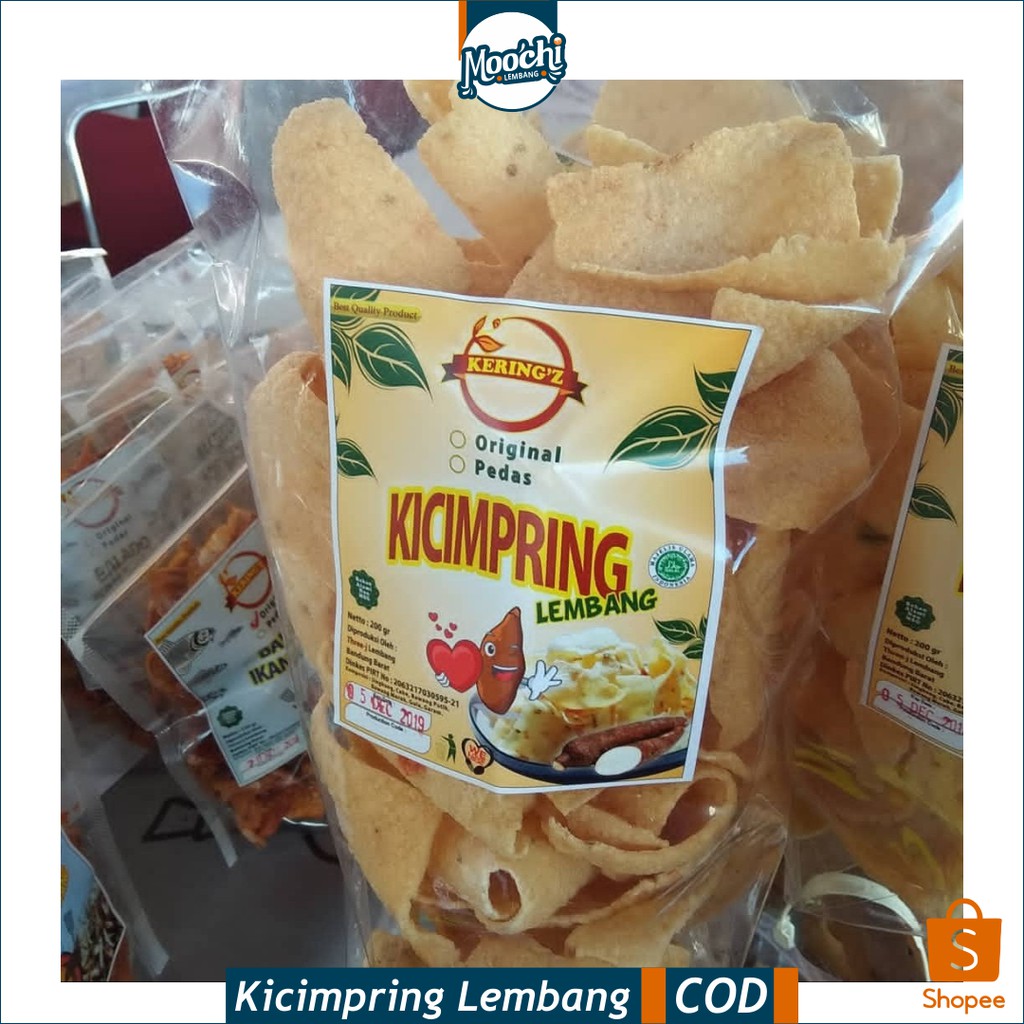 Kecimpring Keringz - Kicimpring Lembang | -JUMBO- Jajanan | Keripik | Snack | Oleh Oleh Bandung