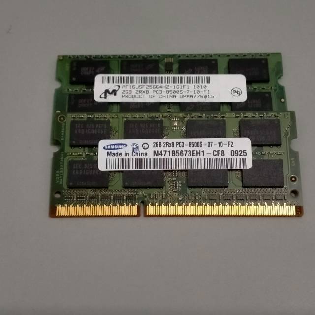 Memory/ram laptop DDR3 2GB Internal