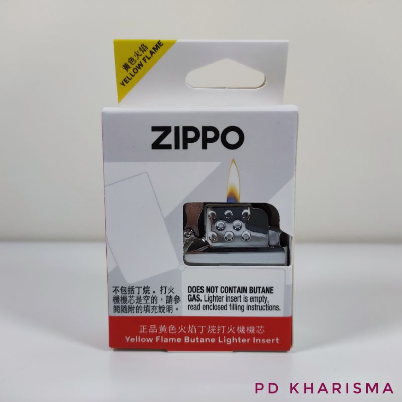KOREK ZIPPO 65803 YELLOW FLAME BUTANE LIGHTER INSERT