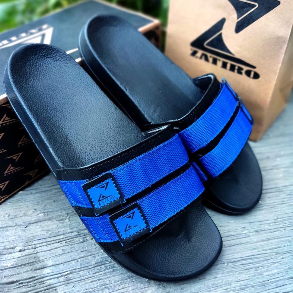 SANDAL PRIA FLIP FLOP PHYLON KOKOP SLIP ON  CASUAL VOLCOM BY ZATIRO PREPET MODIS DAN KEKINIAN "TG. 6