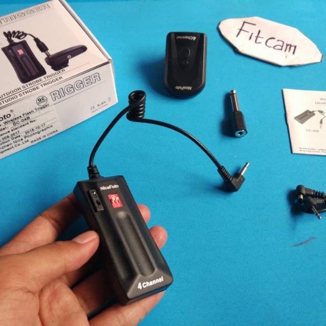 Trigger triger receiver lampu flash studio godox tronik jinbei nice foto