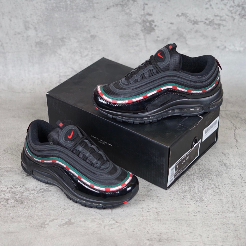 Sepatu Nike Air Max 97 Undefeated 1970 Black BNIB Original Vietnam Bonus Kaos Kaki