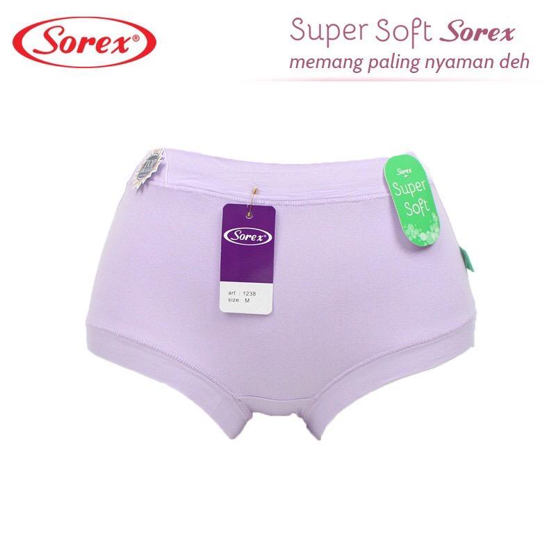 CD 1238 SOREX SUPER SOFT - CD BASIC SUPER SOFT NYAMAN DI PAKAI BUAT SEHARI HARI - CD SOREX DEWASA BASIC CELANA DALAM WANITA SOREX ART 1238 - CELANA DALAM WANITA TALI LEBAR KARET LEBAR SIZE M L XL XXL - CD SOREX MAXI PAS PUSER - ARA98STORE