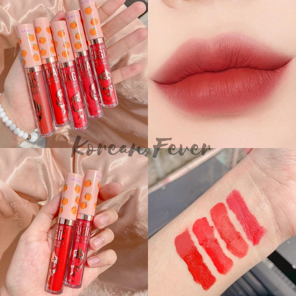 [ Per Pcs ] Iman of Noble - PEACH TOP MATTE LIPGLOSS 6201