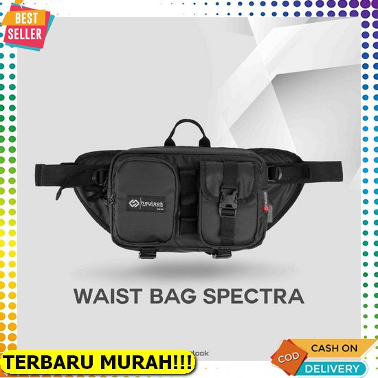 Tas Selempang Waistbag Pinggang Kulit Asli Pria 100% Original Garut Terbaru Coach Branded Terbaik Bi