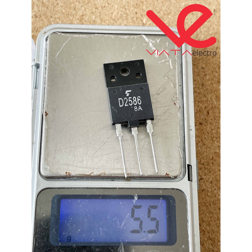 D2586 TRANSISTOR ASLI ORIGINAL (1Bh) TOSHIBA ORI D 2586 ASLI 2SD2586