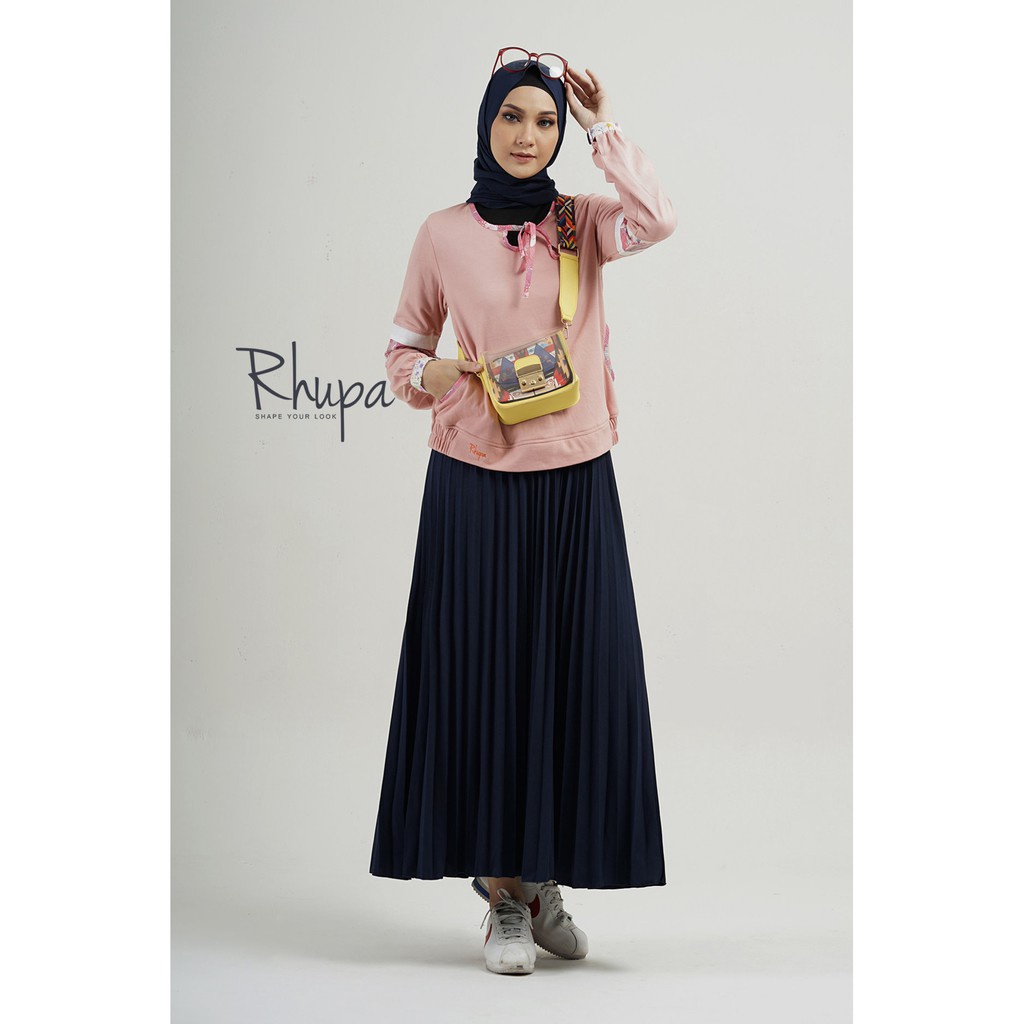 [MuVe BoutiQue] Tuneeca Rhupa Nelina Pink Blus R-0320003