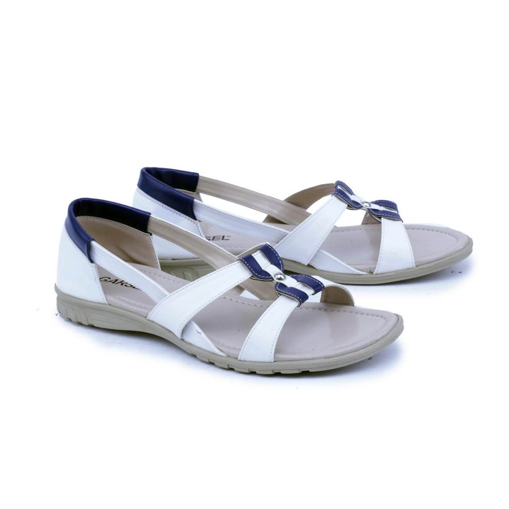 PROMO Sandal Flat Kasual Wanita - GGS 8523 Produk Asli - Garsel Shoes