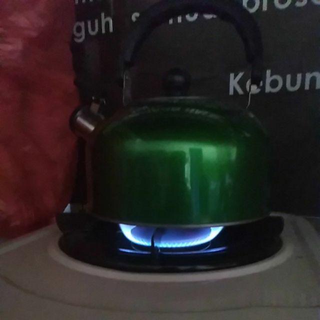 Teko Air Panas Bunyi 3  Liter Whistling Kettle Siul Stainless Steel