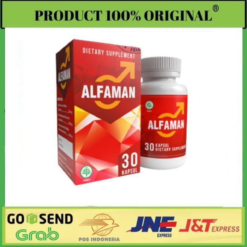 ALFAMAN OBAT HERBAL PENAMBAH BESAR MR P ORIGINAL