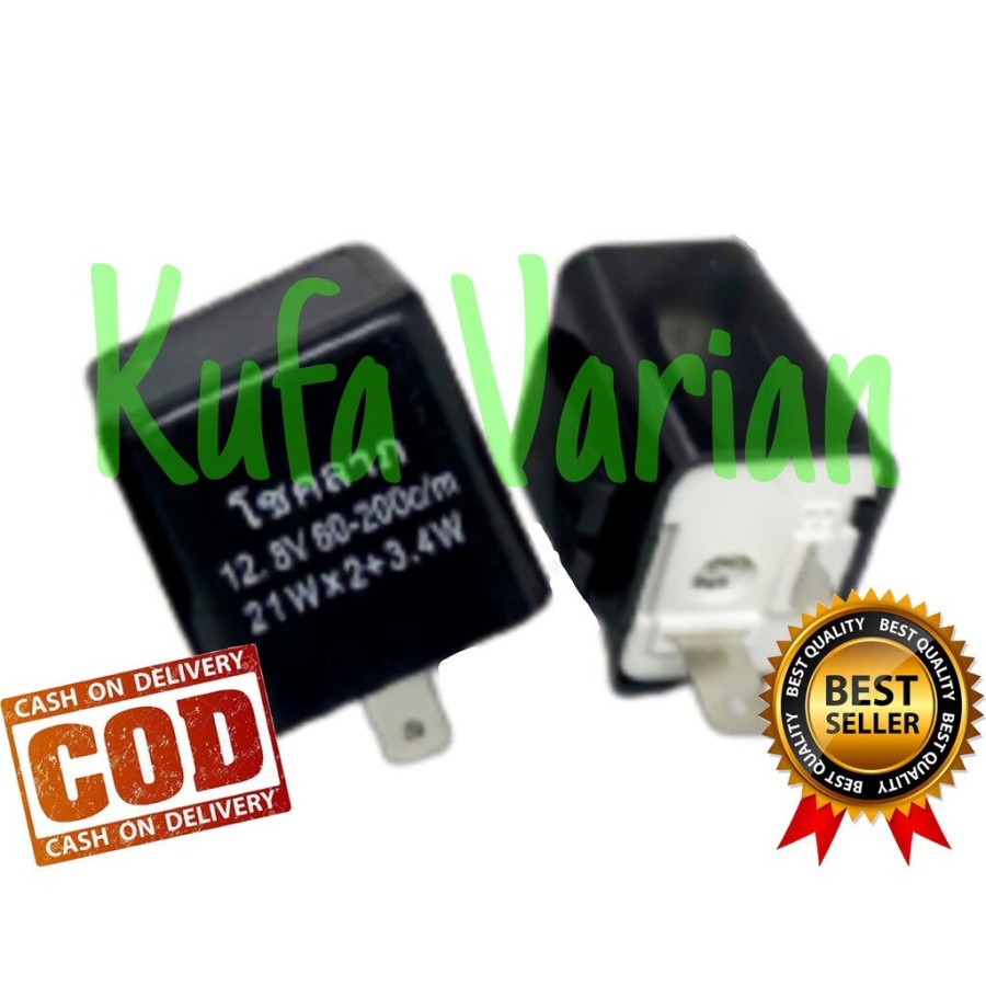 Relay / Flasher Sein model CR7 Universal Lampu Depan Belakang Motor Mobil