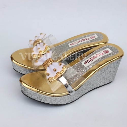 Sandal Anak Wedges Majos SandalAnak Hak Tinggi Sandal anak Perempuan Terbaru