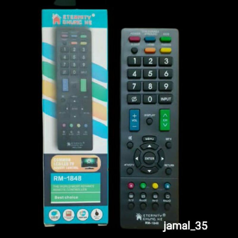 REMOTE REMOT TV SHARP AQUOS MULTI LCD LED KHUSUS TV SHARP RM-1848