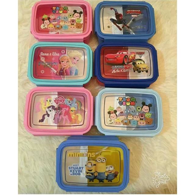 Box Makan Anak/Kotak Makan Karakter/Lunch Box Karakter XY-J506 | Shopee